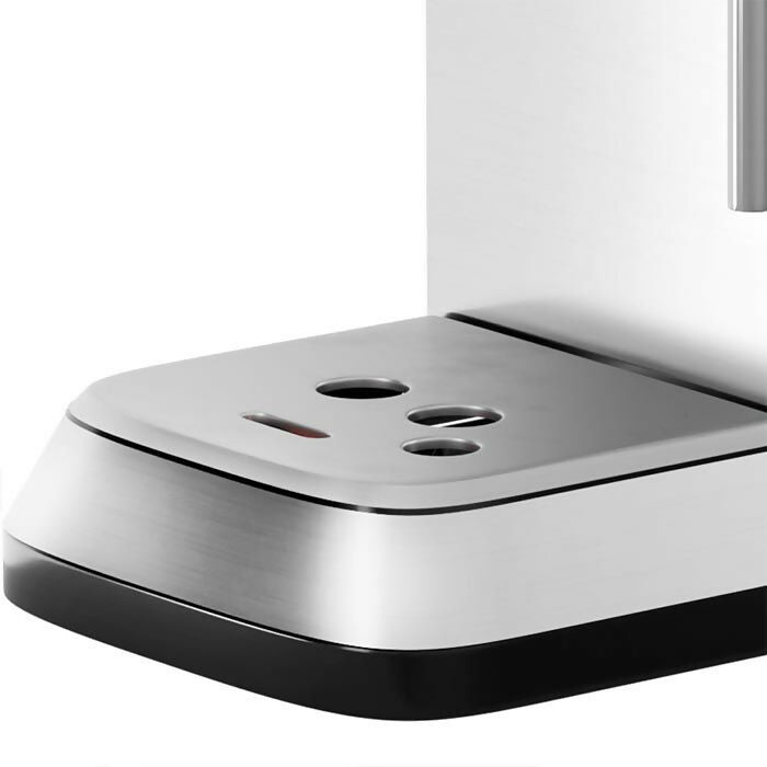 ماكينة صنع قهوة الإسبريسو من ميانتا، 2 كوب، 1350 واط، لون فضي، CM31916A.