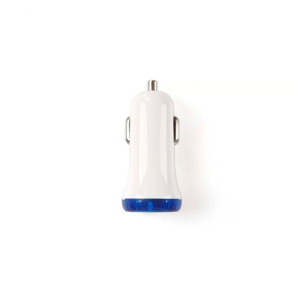 Car Charger, 2.1A, White.