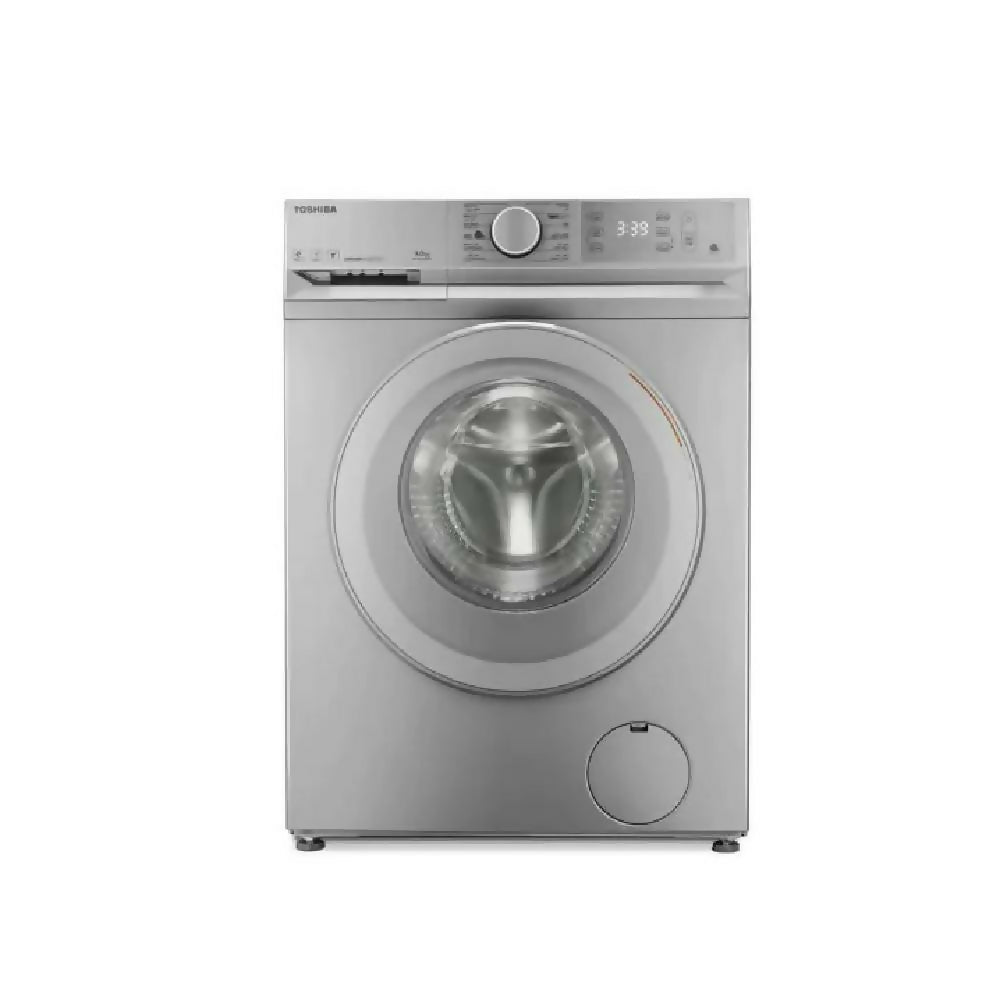 غسالة توشيبا أوتوماتيكية تحميل أمامي سعة 9 كجم انفرتر فضي TW-BL100A4EG(SS)
