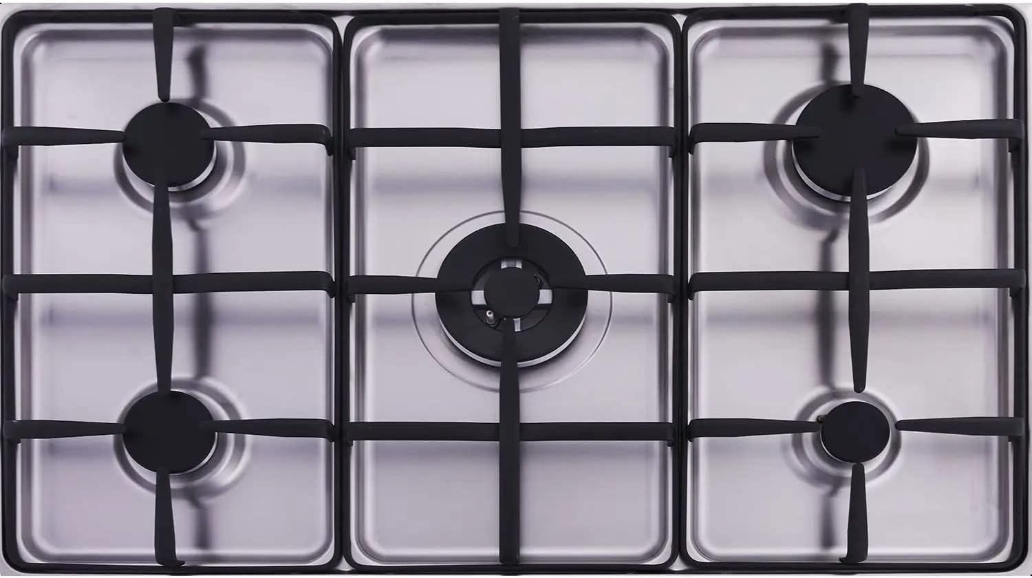 La Germania, 9C10GRB1X4AWW, Cooker, 5 Burners, Stainless Steel.