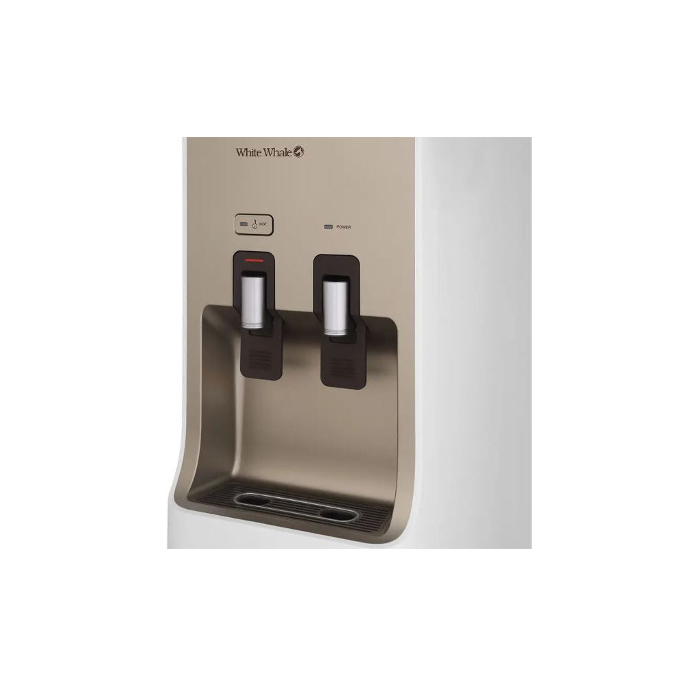 White Whale, WDS-8900MG WG, Water Dispenser, 2 Taps, Gold.