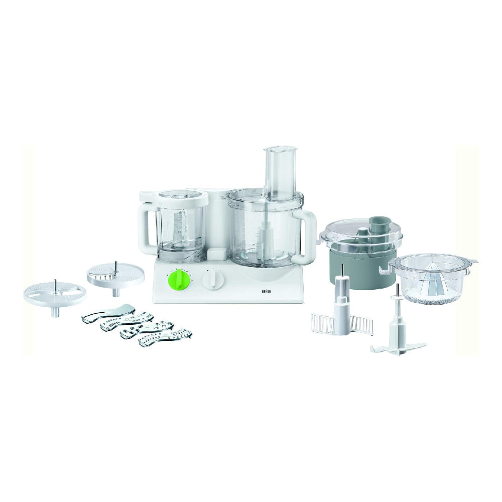 Braun, FX3030, Food Processor, 600 Watt, White.