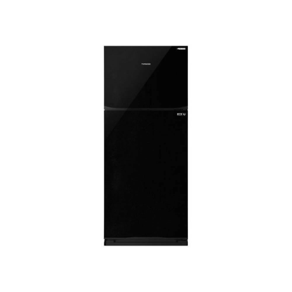 ثلاجة تورنيدو نوفروست 396 لتر أسود RF-480TV-BK.