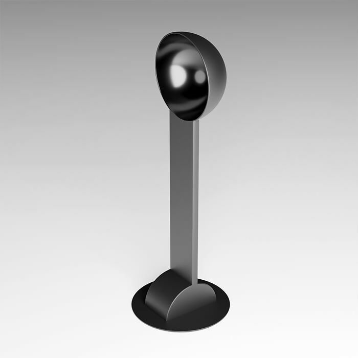 ماكينة صنع قهوة الإسبريسو من ميانتا، 2 كوب، 1350 واط، لون فضي، CM31916A.