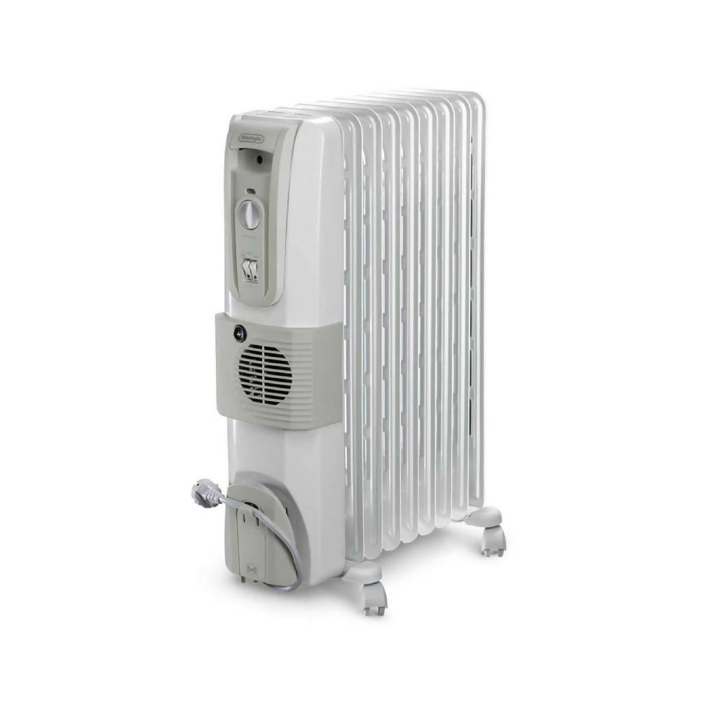 دفاية زيت ديلونجي، 9 ريش 2500 واط لون أبيض KH770925V (ضمان دولي)