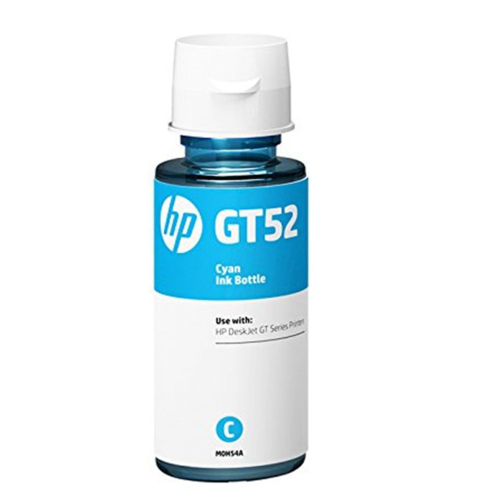 HP, GT52, Cyan, Original Ink Bottle.