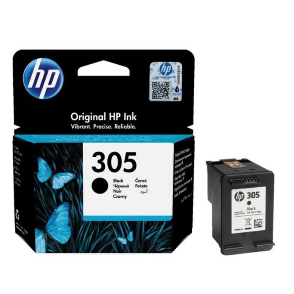 HP, 305, Ink Cartridge, Black.