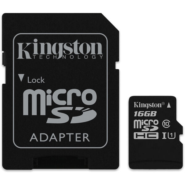 Kingston, Memory card, 16GB.