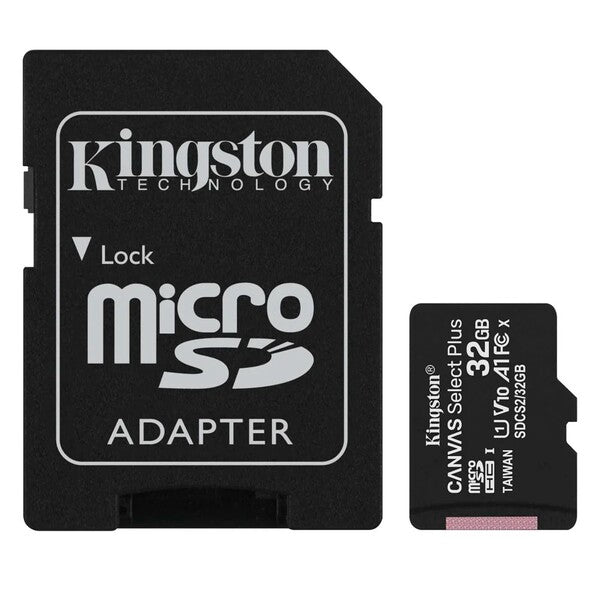 Kingston, Memory card, 32GB.
