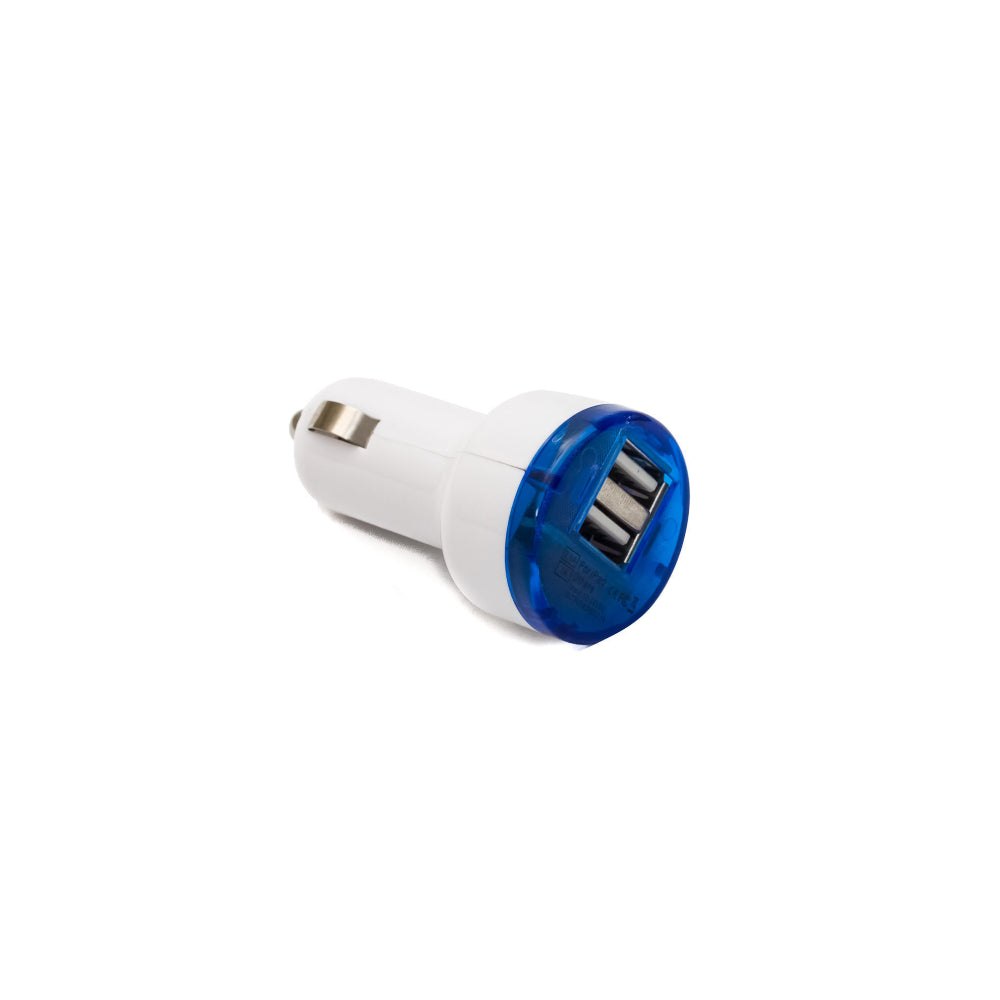 Car Charger, 2.1A, White.