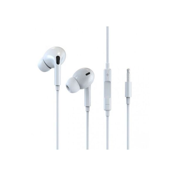 Devia, EM022, Wired Earphone, White.