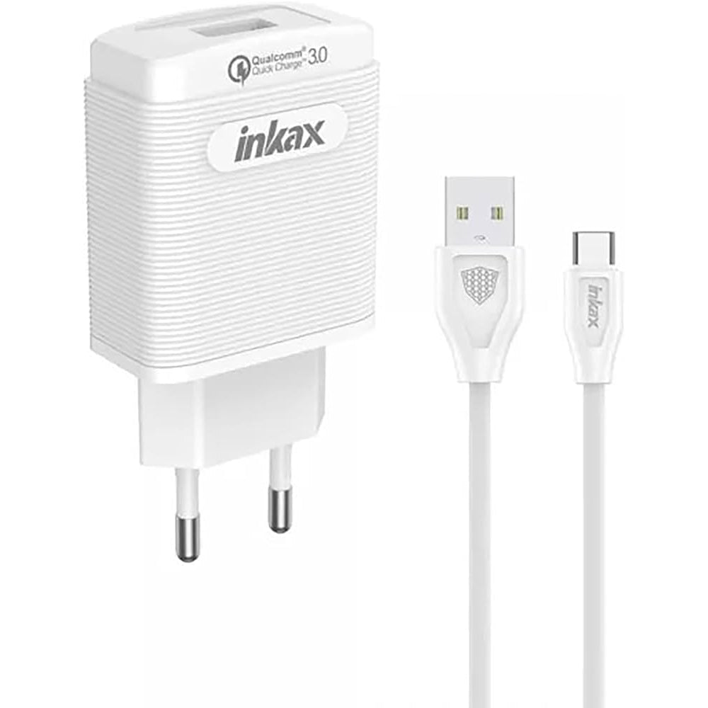 Inkax, CD53, Charger, White.