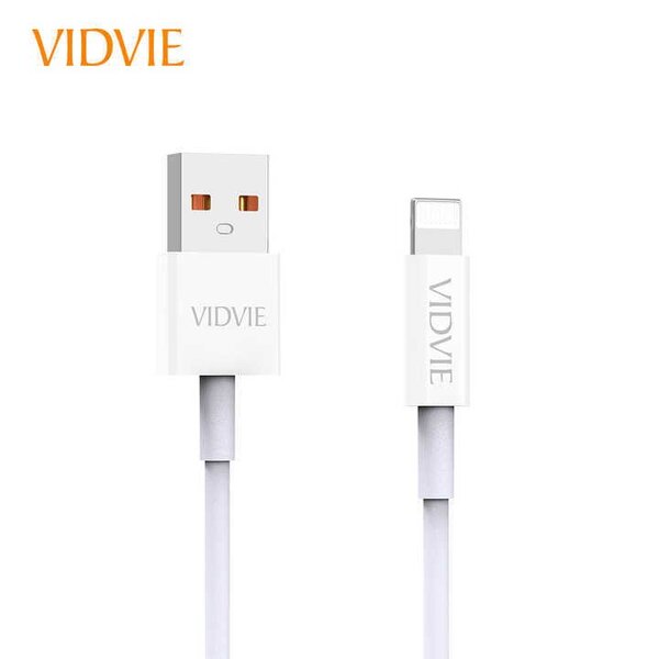 Vidvie, CB466i, iPhone Cable Charger, White.