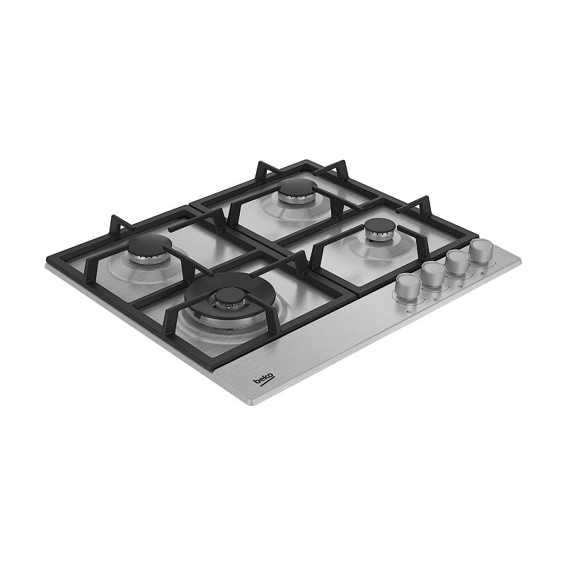 Beko, HIAW 64225 SX, Built-In Hob, 4 Burners, 60cm, Stainless Steel.