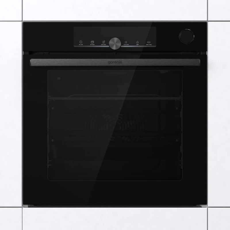 Gorenje, BSA6747A04BGWI, Built-In Oven, Electric, 60 cm, 77 Liter, Black.