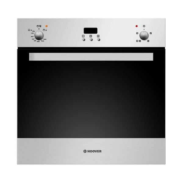 Hoover, HGEGF2DD, Built-In Oven, Gas, 60 Cm, Stainless Steel x Black.