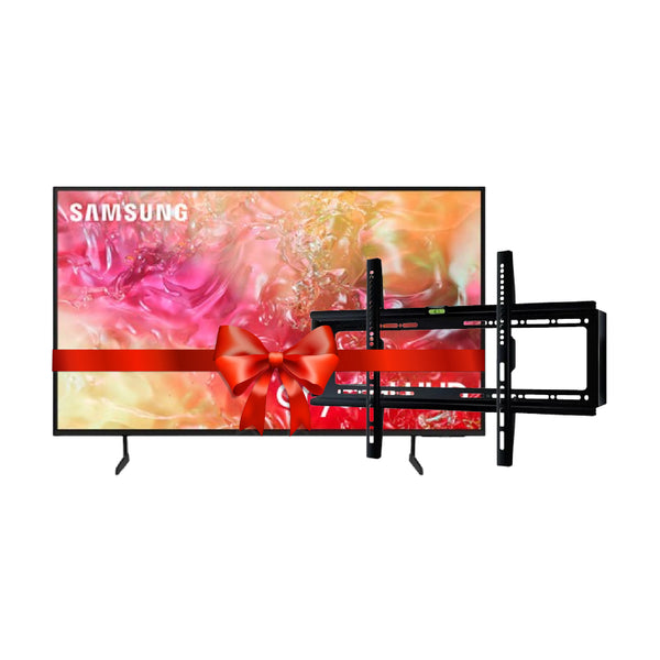 Samsung, 43DU7000, TV, 43 Inches, Black + ETI, TX40, TV Wall Mount, Black.
