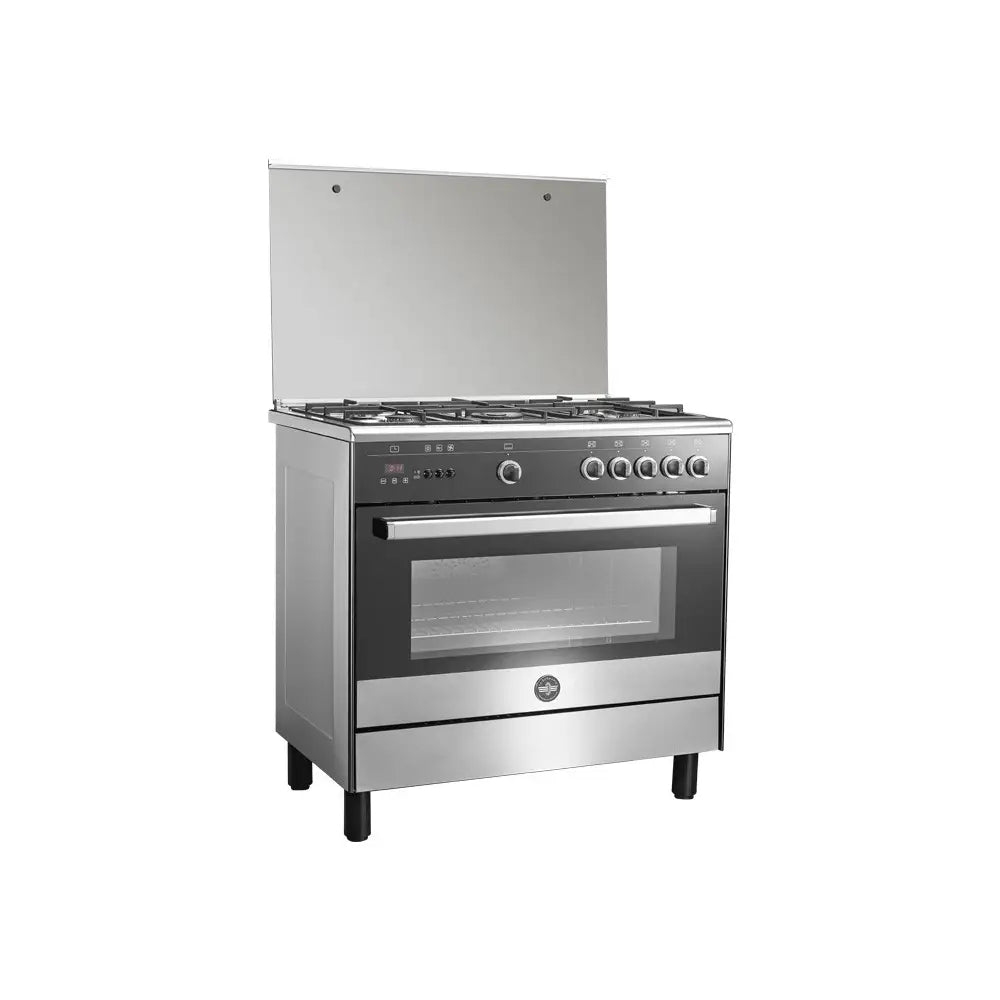 La Germania, 9M10G4A1X4AWW, Cooker, 90 CM, 5 Burners, Stainless x Black