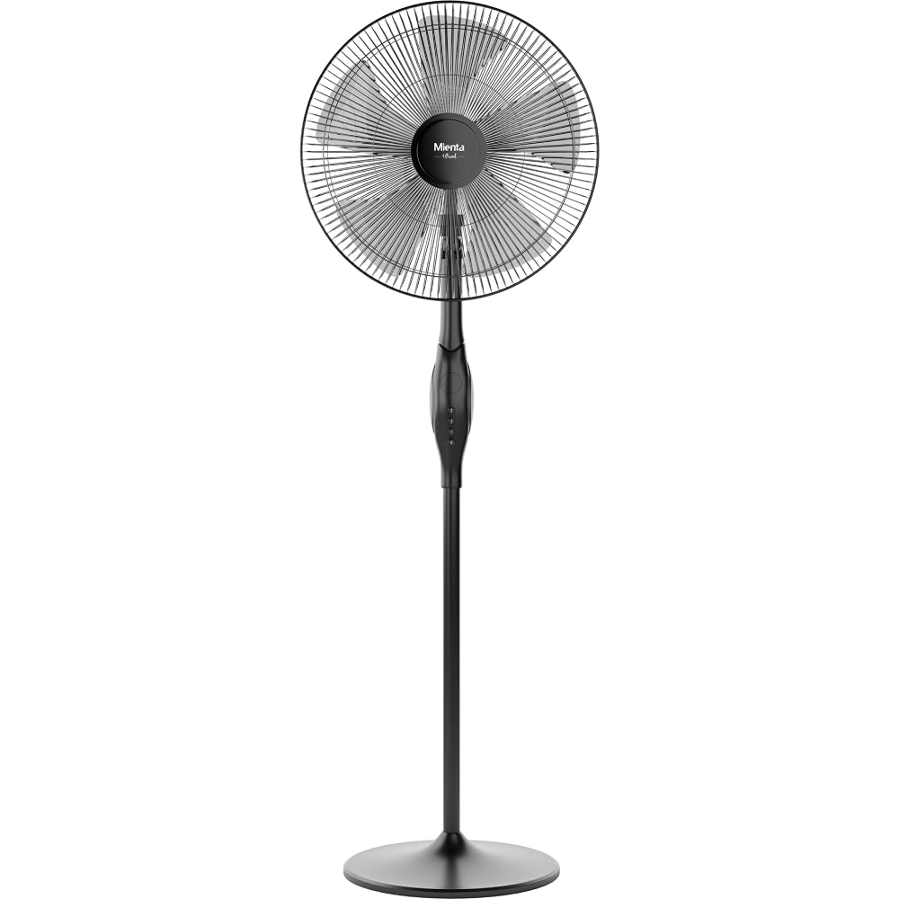 Mienta, SF351038A, Stand Fan, 18 Inches, Black.