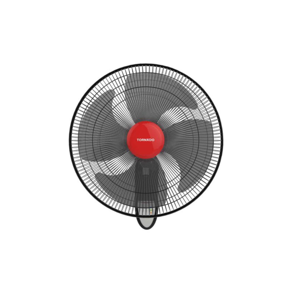 Tornado, EPS-18R, Wall Fan, 18 Inch, 4 Blades, Black.