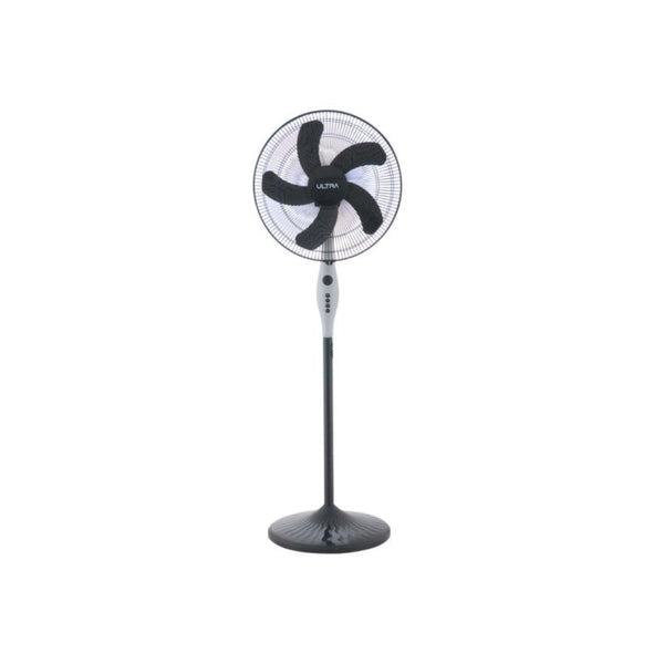 Ultra, UFS18E2, Stand Fan, 18 Inches, Black and Grey.
