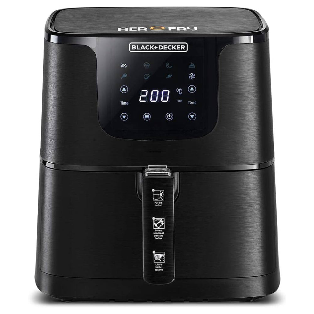 Black Decker AF700 Digital XL Air Fryer 4.3 Liters Black