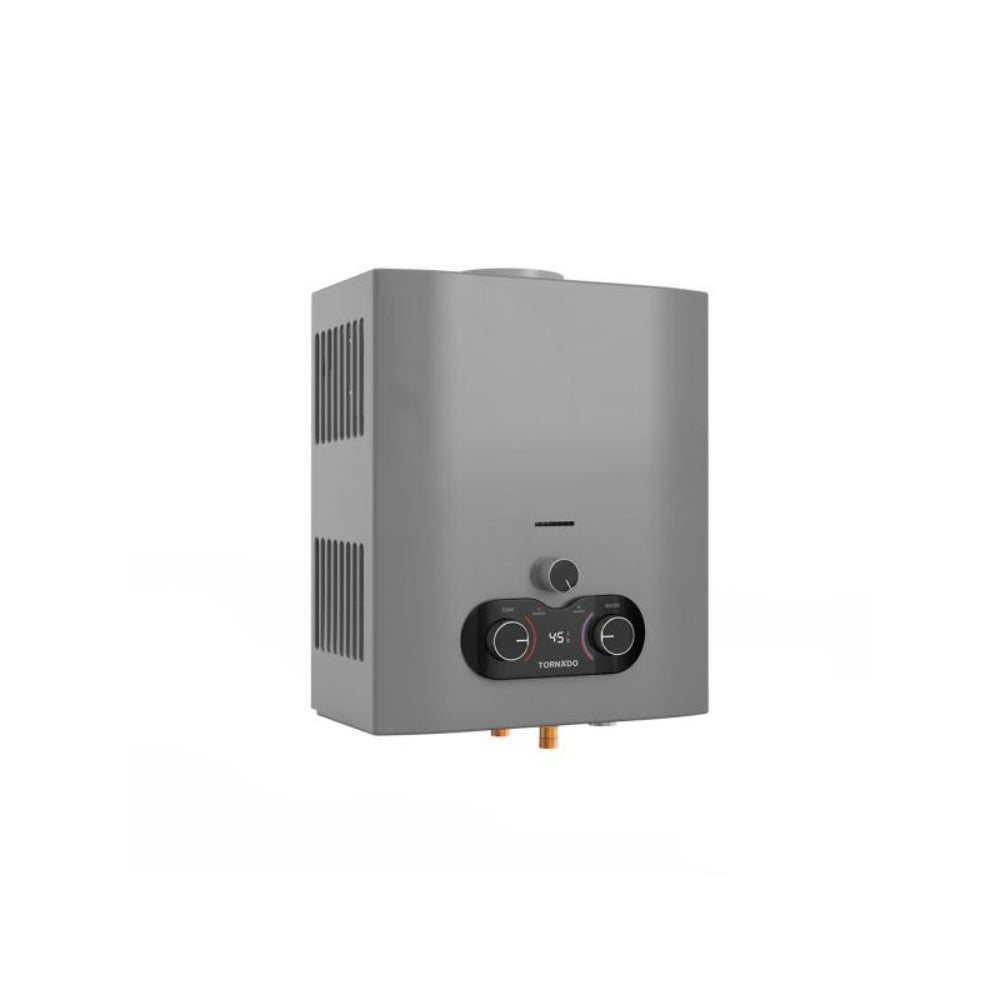 Tornado, GHE-C06CNE-S, Water Heater, Gas, 6 L, Silver.