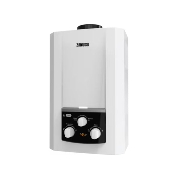 Zanussi, ZYG06113WL, Water Heater, Gas, 6 Liter, White.