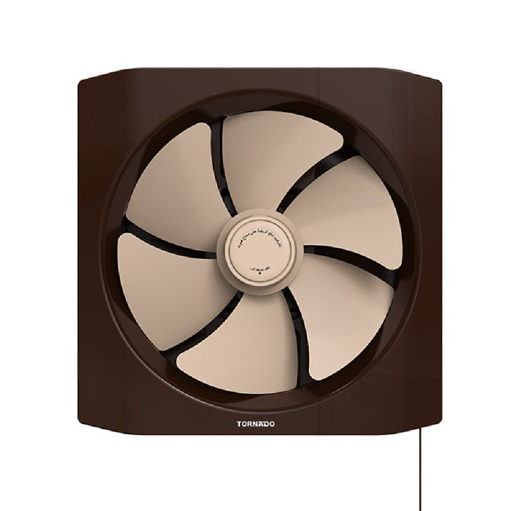 Tornado, TVH-25CN, Kitchen Ventilating Fan, 25 cm, Creamy x Brown.