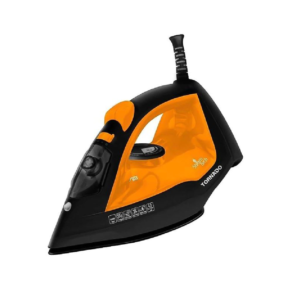 Tornado, TST-2200, Steam Iron, 2200 Watt, Orange.