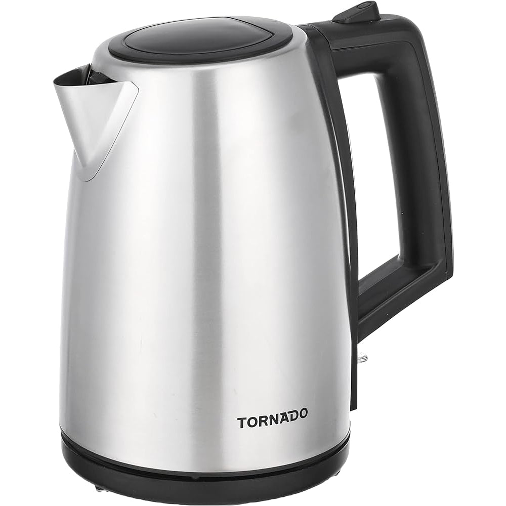 Tornado, TKS-2217E, Kettle, 1.7 Liter, Black x Stainless.