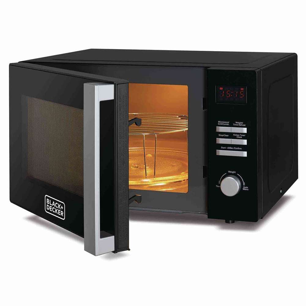 Black & Decker, MZ2800PG, Microwave, 28 Liter, Black.