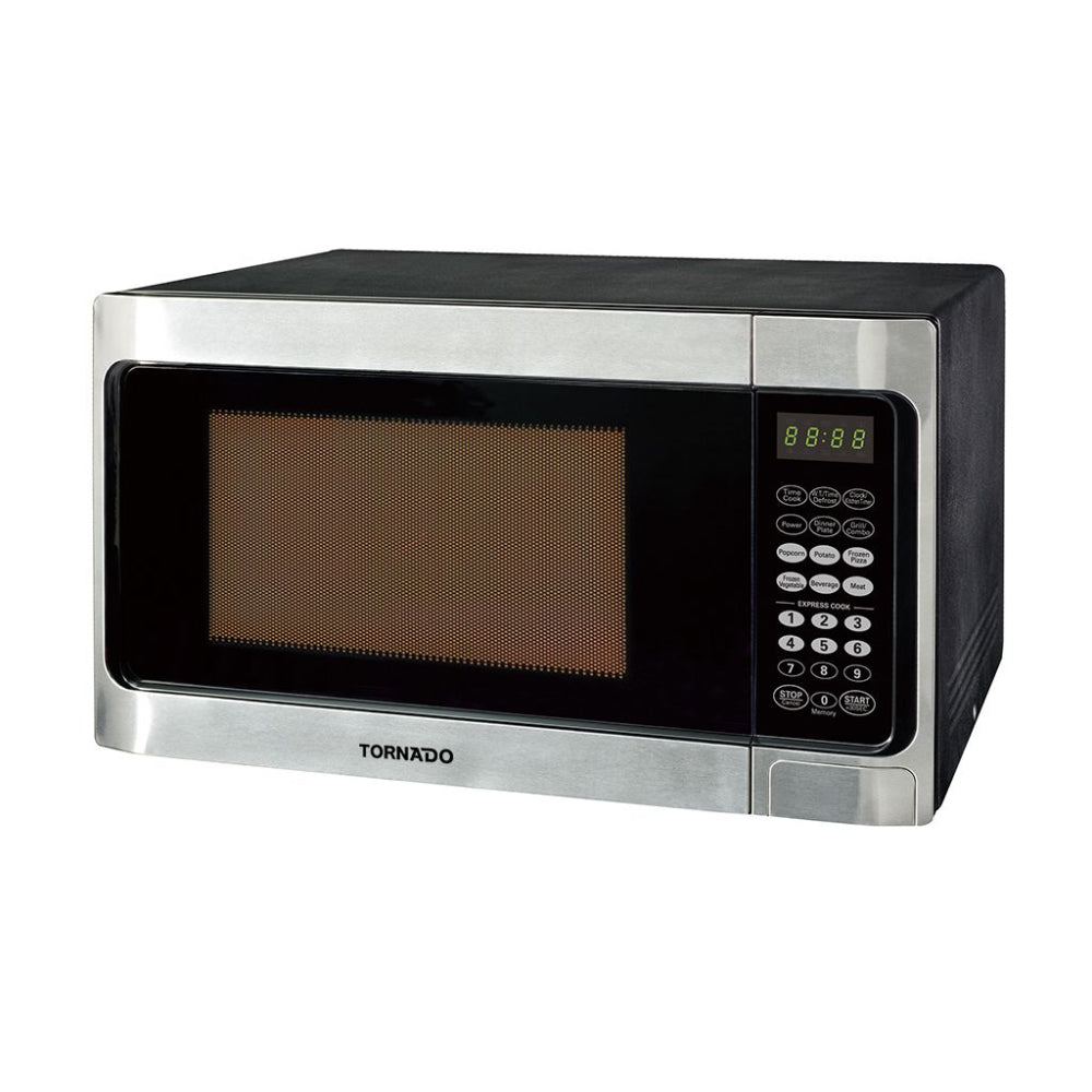 Tornado, TMD-36GE-SS, Microwave, 36 Liter, 1000 Watt, Stainless x Black.