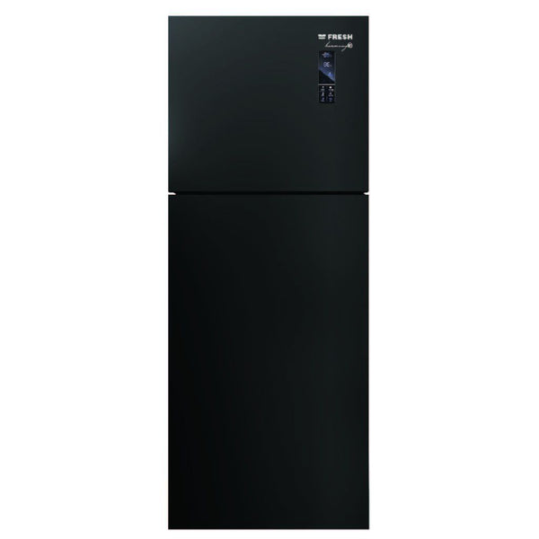 Fresh, FNT-MR470YGQBM, Refrigerator, 397 Liters, Black.