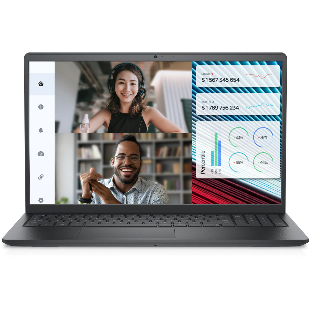 Dell, Vostro 3520, Laptop, Intel® Core™ i7-1255U, 8 GB, 512 GB SSD, Black.