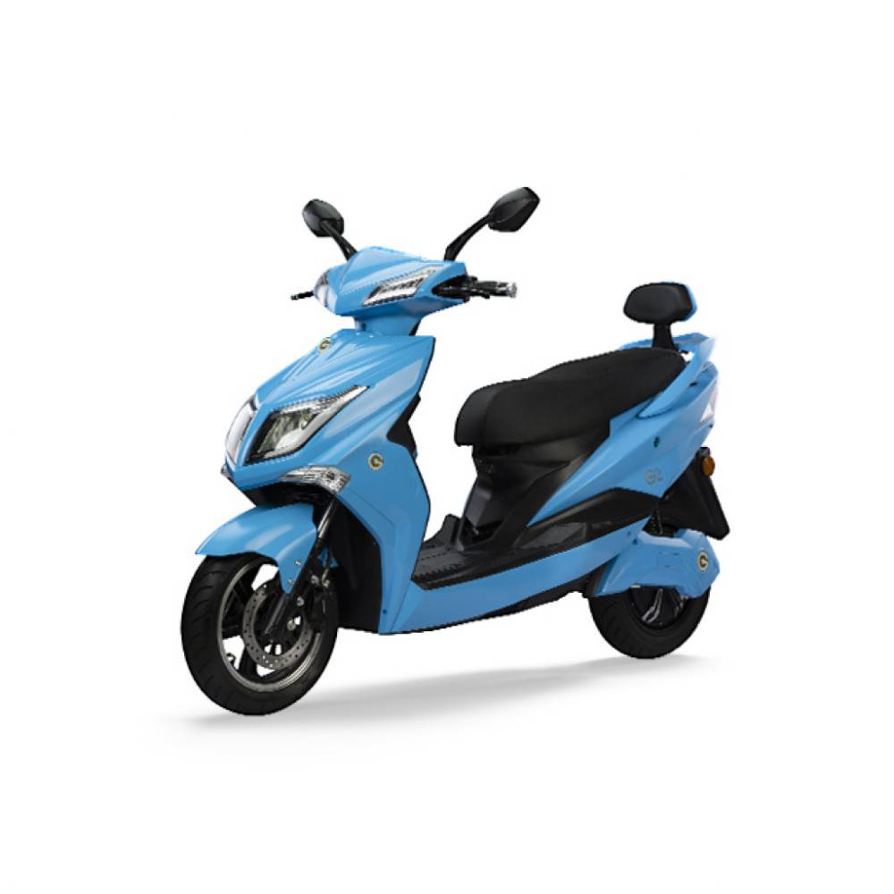 Glide, G2, Electric Scooter, Blue.