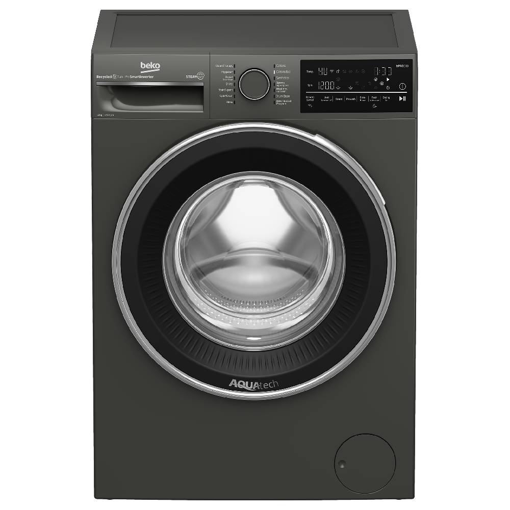 Beko, B3WFU51240MCI, Washing Machine, 12 Kg, Grey.