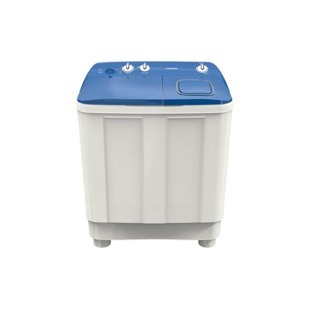 Tornado Washing Machine Half Auto 12 Kg White x Blue TMH-HS12CP(WB).