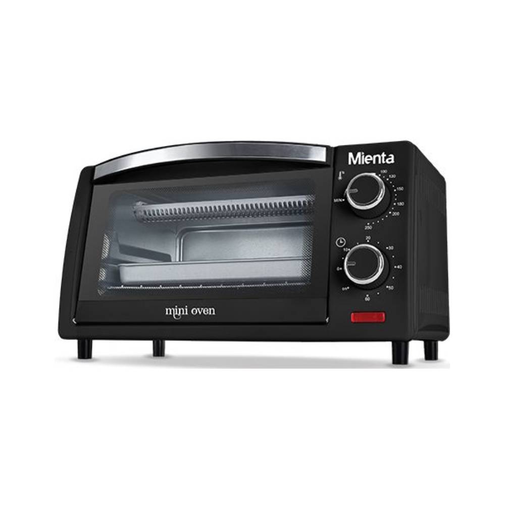 Mienta, OV30618B, Oven, 9 Liter, 800 Watt, Black.