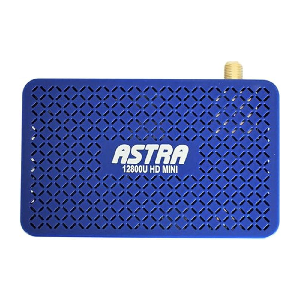 Astra, 12800U, Mini Receiver, HD, Blue.