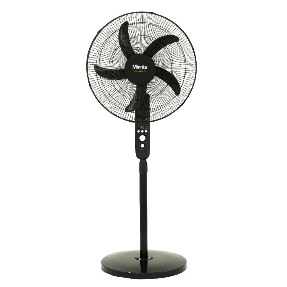 Mienta, SF35730A, Stand Fan, 18 Inches, Black.