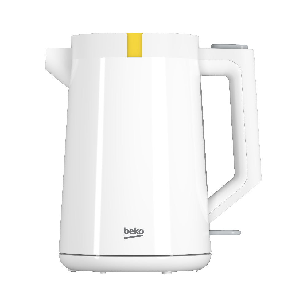 Beko, WKM 4215 W, Kettle, 1.7 Liters, 2200 Watt, White.