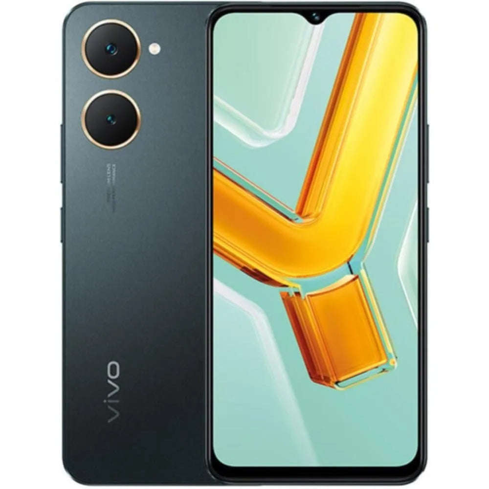 Vivo, Y03, Mobile, 128 GB, 4 GB, Black.