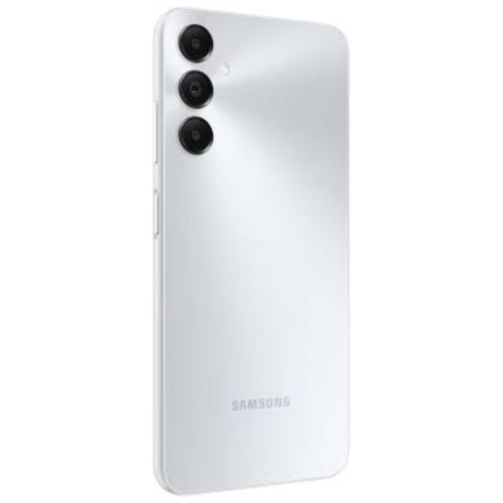 Samsung, Galaxy A05s, Mobile, 64 GB, 4 GB, Silver + Samsung, 25W, Charger, USB-C, Black.