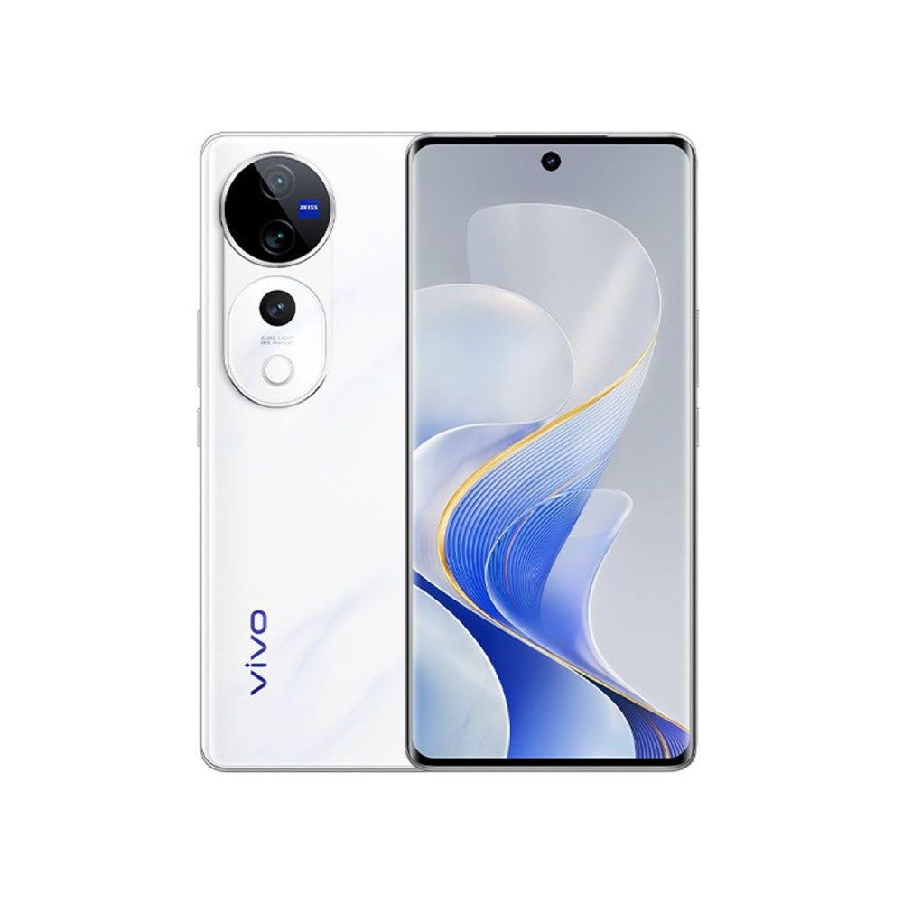 Vivo, V40, Mobile, 256 GB, 12 GB, White.