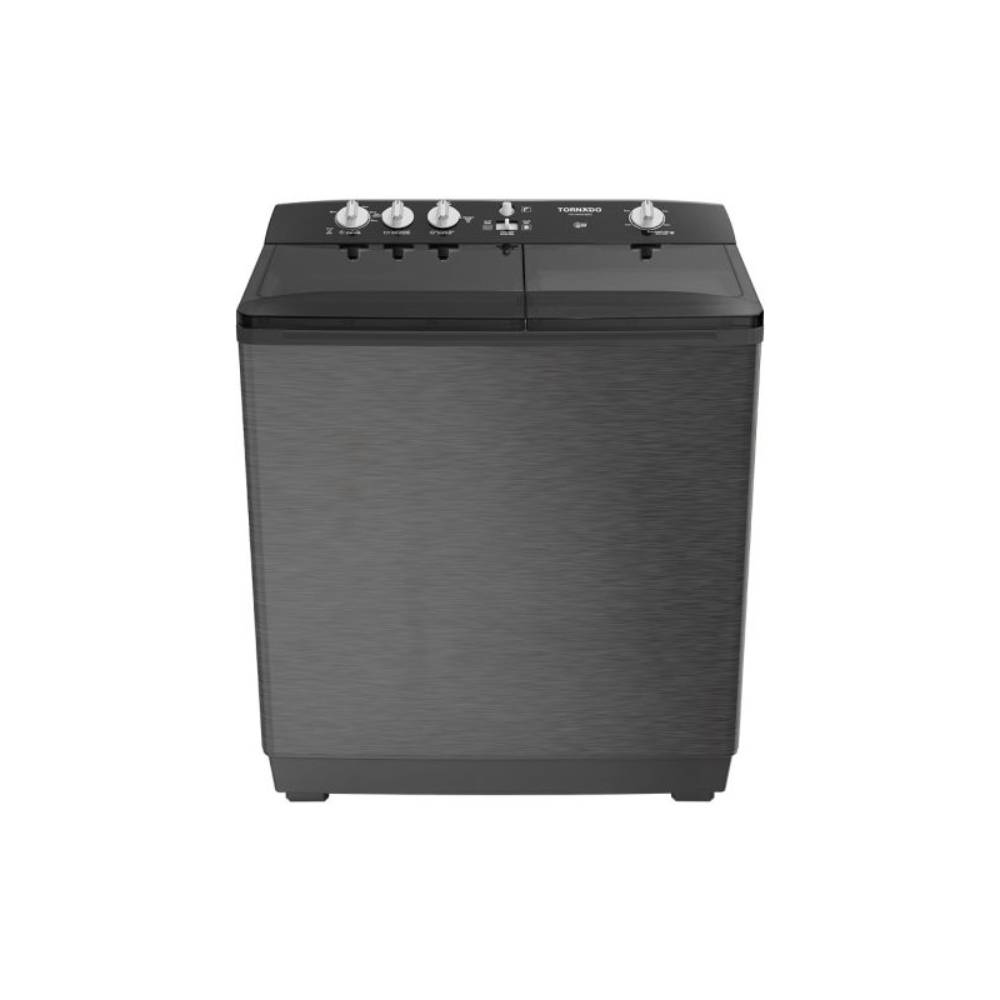 Tornado Washing Machine Half Auto 10 Kg Black * Silver TVH-HM10TS(SK)