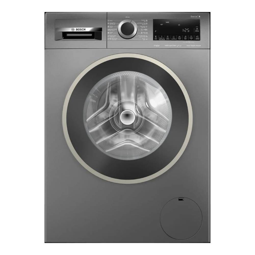 Bosch, WGA244ZREG, Washing Machine, 9 Kg, Grey.