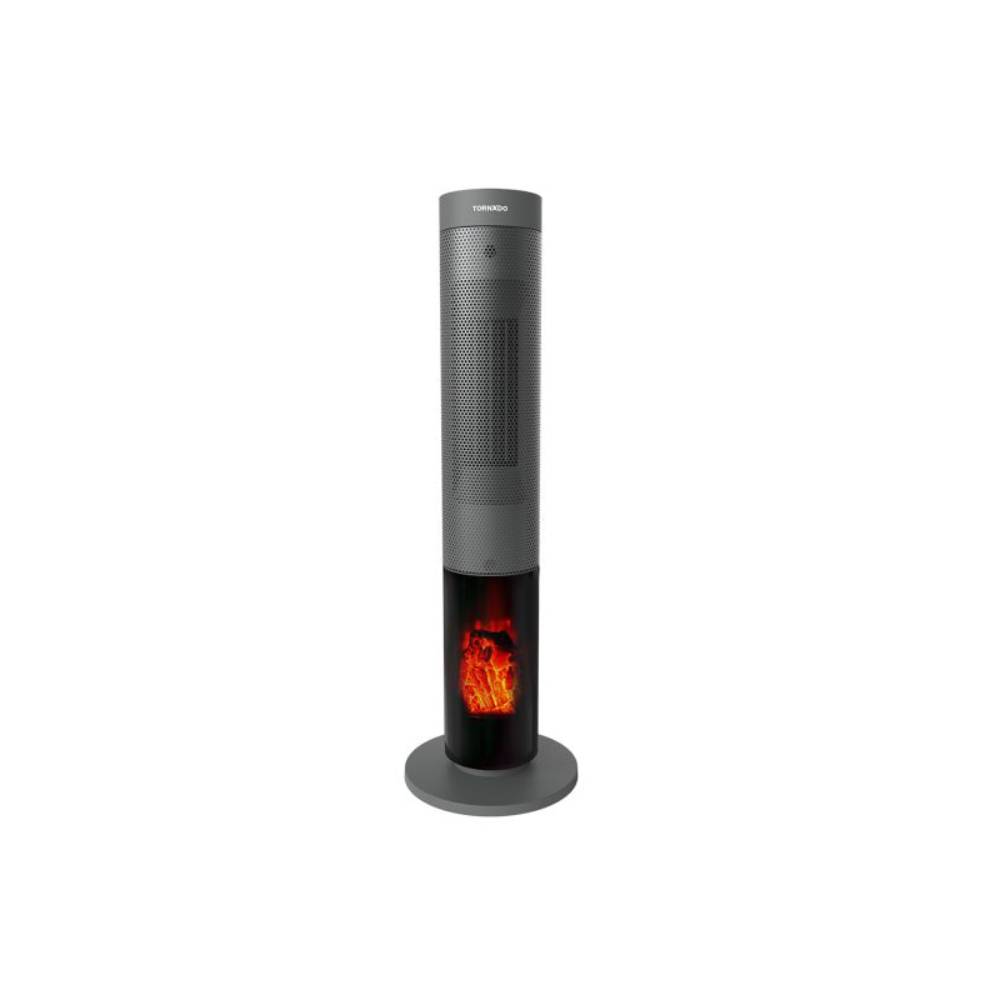 Tornado, TPH-2000DFG, Ceramic Heater, 2000 Watt, Grey.