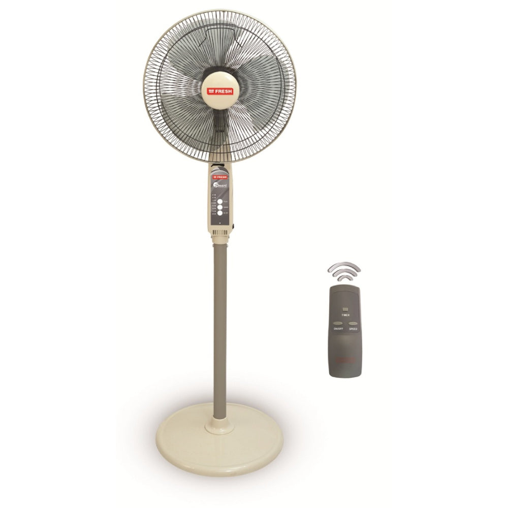 Fresh, 500004491, Stand Fan, 16 Inches, Grey.