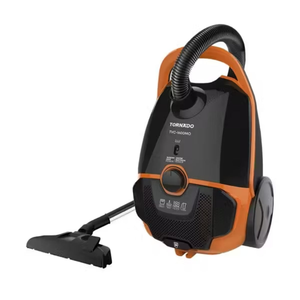 Tornado, TVC-1600MO, Vacuum, 1600 Watt, Black x Orange.